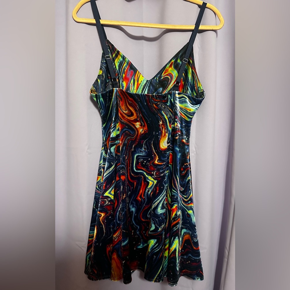 Blackmilk Multicolor Swirl Mini Dress - Picture 3 of 3